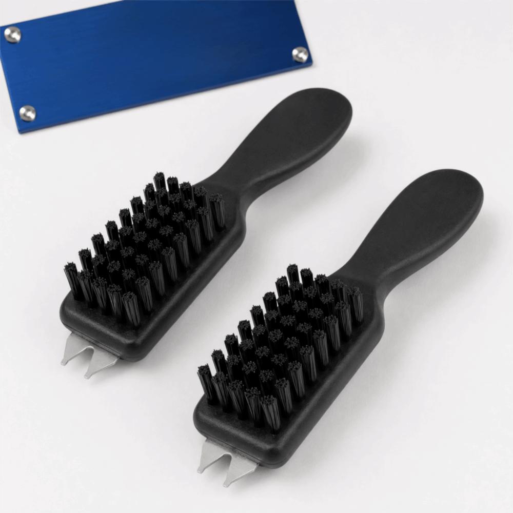 2pcs Multifunctional Brush Golf Club Brush Notched Tip Golf Gear Maintenance Brush Golf practice