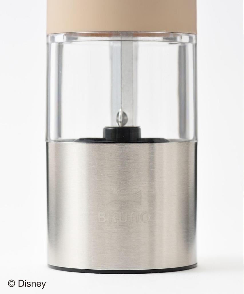 BRUNO DISNEY Disney Электрическая мельница для специй Мельница для каменной соли Целый перец Перец Специи Регулируемая грубость Приготовление заправки Подарок для вечеринки Подарок Мельница для специй