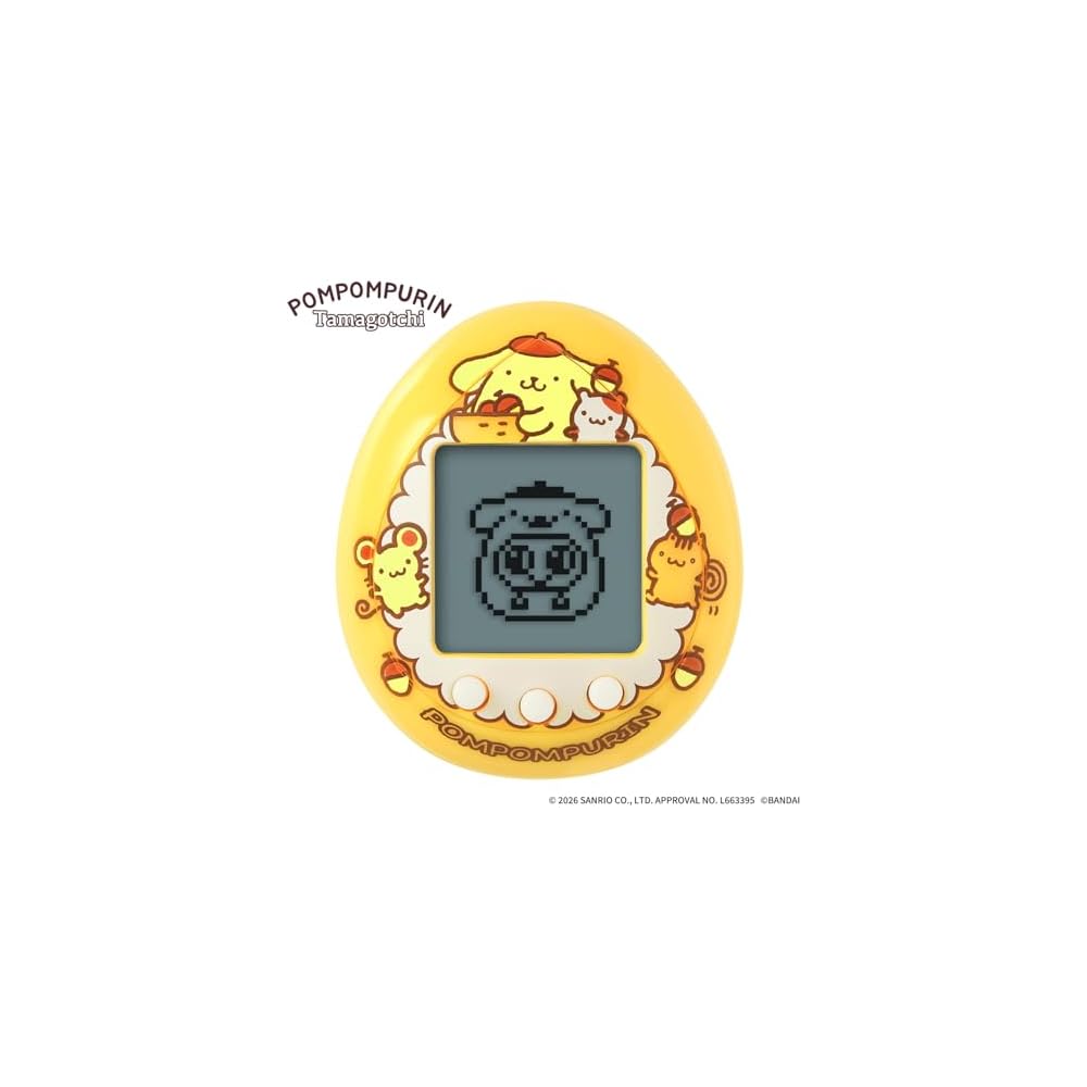 Bandai Помпонпурин Тамагочи Базовая Оранжевая Версия Возраст 6+ Персонажи Sanrio