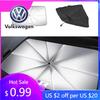 Для VW Volkswagen Jetta MK5 Golf Автомобильный солнцезащитный зонт Автоаксессуары для защиты лобового стекла салона Для Volkswagen Tiguan Bor