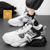 Модные высококачественные мужские кроссовки, новые трендовые универсальные дышащие кроссовки для бега, износостойкие высокие баскетбольные кроссовки Tenis Masculino