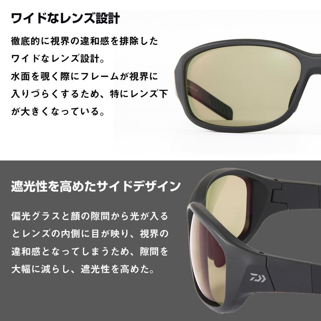 Daiwa Polarized Sunglasses TLX 025 Ease Green Blue Mirror