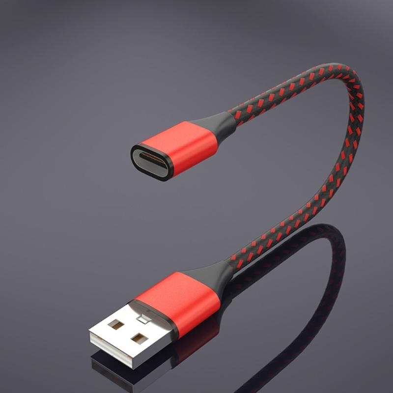 USB 2.0 Адаптер Папа на Type C Мама 480 Мбит/с Синхронизация Данных для Ноутбука ПК USB Зарядных Устройств Удлинитель Конвертер