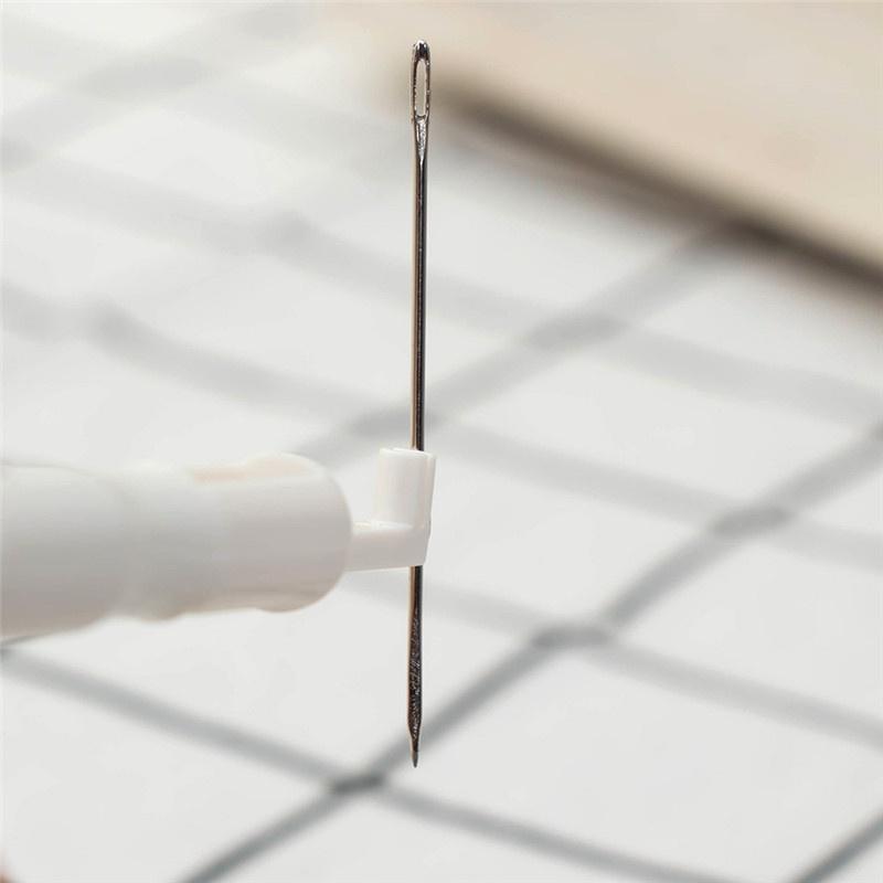 New 1Pcs Needle Threader Insertion Tool Applicator for Sewing Machine Sew Thread