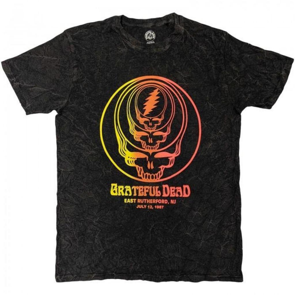 Grateful Dead Unisex Adult Concentric Skulls T-Shirt