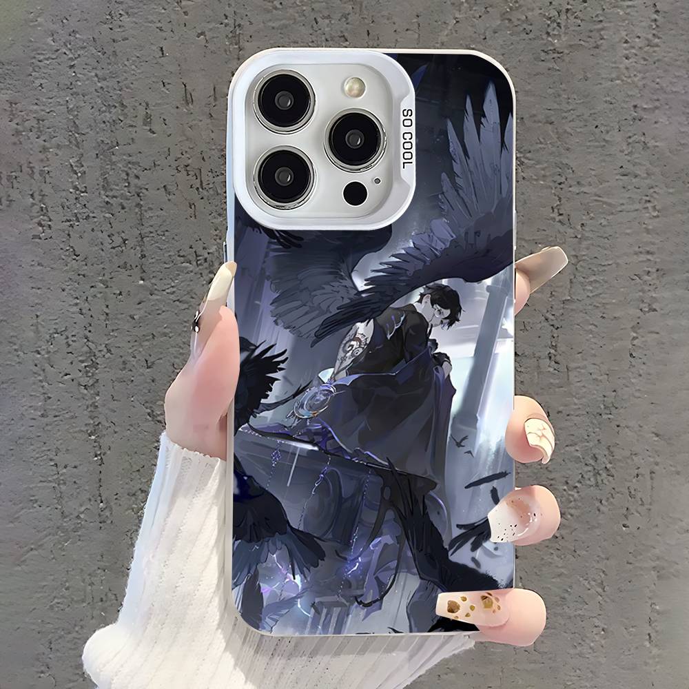 L-Лорд Тайн Чехол для телефона для iPhone 17,16,15,14,13,12,11,Pro,XS,Max,Plus,Mini,SE Белый Конфетный Матовый Ударопрочный Чехол