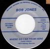 7-дюймовая пластинка БОБ ДЖОНС (77) - Куда мне идти отсюда / Давайте сохраним 40480 Pathway Records 1979 US Folk Used