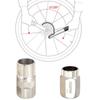 Cycling Bicycle Repair Tools Remover Repair Tool Bicycle Lockring Sleeve Flywheel Removal Freewheel