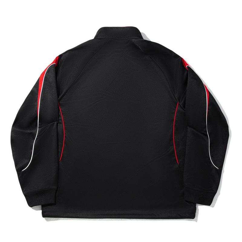 Толстовка Li Ning Retro Sports Series Мужская толстовка Черный Насыщенный красный AWDVN41-3