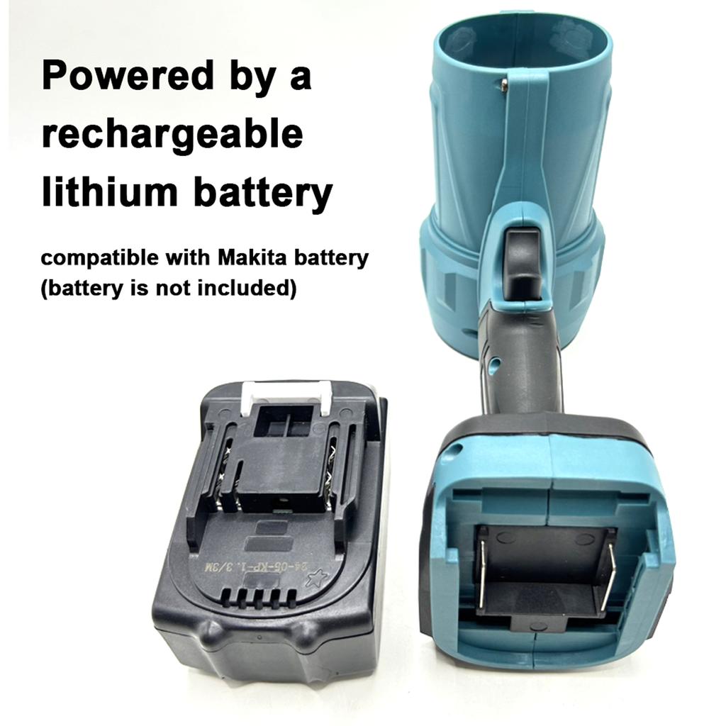 1 шт. 1000 Вт высокомощный турбовентилятор 500 г тяговый вентилятор с бесступенчатой скоростью турбовентиляторный воздуходувка для листьев ручной мини-реактивный вентилятор для аккумулятора Makita