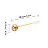 New Stainless Steel Mesh Tea Ball Infuser Loose Leaf Tea Steeper Strainers Reusable Tea Infuser For Loose Tea Coffee Powder