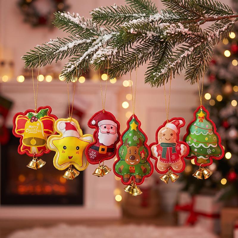 Christmas Tree Ornament Xmas Tree Hanging Pendants Christmas Wind Chimes New Year 2027 Decorations Home Decor 7