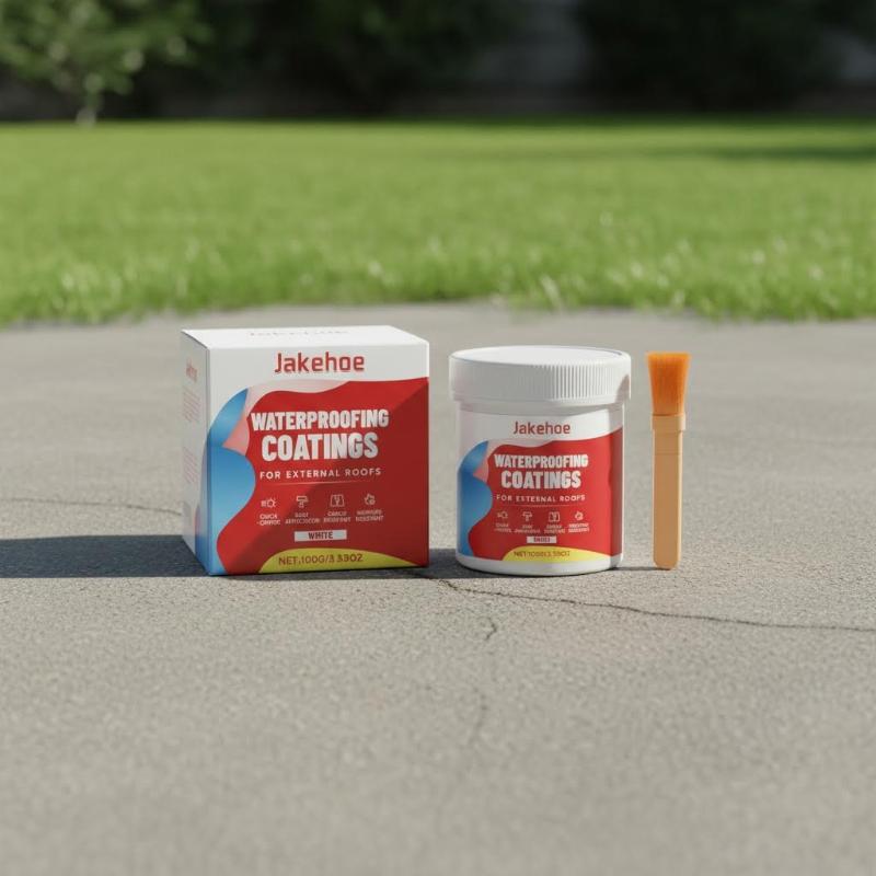 Новое гидроизоляционное покрытие Jakehoe Cement: Для ремонта и предотвращения протечек в трещинах бетона, дерева и металла