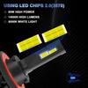 For Jeep Renegade Sport Utility 2015-2022 H13/9008 LED Headlights High Low Bulbs