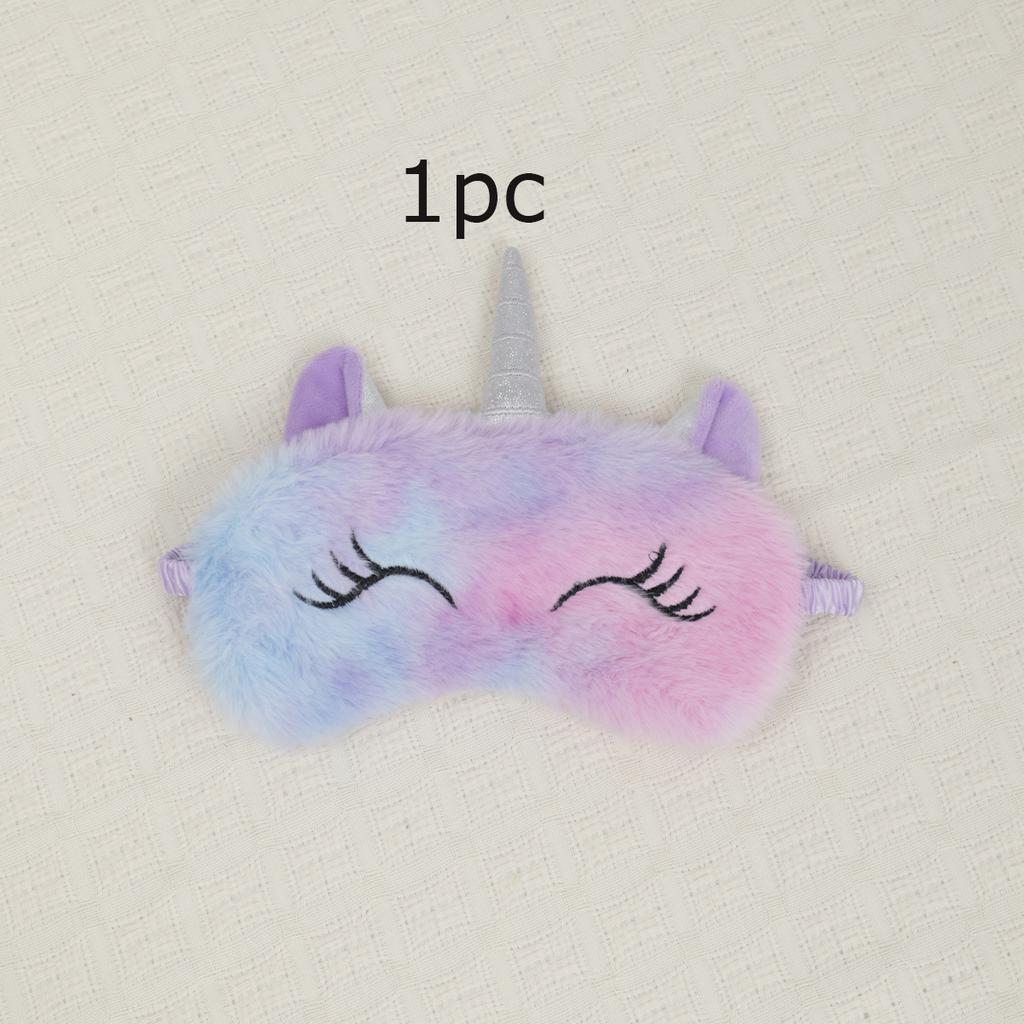 1 шт./3 шт./5 шт.-Мультяшная вечеринка с единорогами Аниме Маска для сна Детский подарок Милые повязки для глаз Дорожная маска для сна Маска для глаз Тень Отдых Повязка на глаза