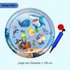 Ultimate Pet Comfort Cartoon Round Cooling Pad for Cats and Dogs-Thickened Material Summer Use & Water Play Mat