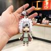 Наруто брелок Джирайя Наруто Naruto Jiraiya силиконовый брелок держатель для ключей аниме 5см