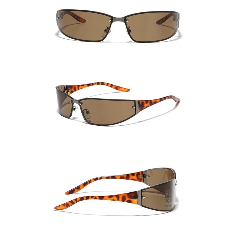 Металлические солнцезащитные очки Летняя мода Защита от ультрафиолета Стильные прочные легкие удобные