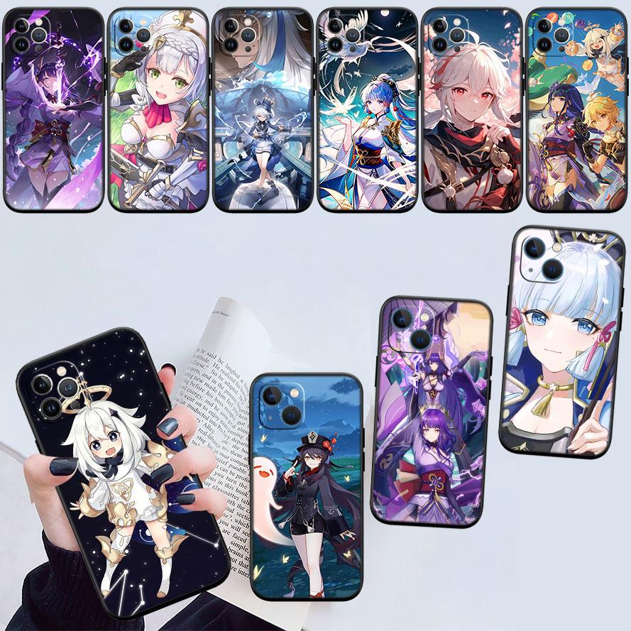 Genshin Impact Shell Phone Case for Samsung Galaxy S20 S21 S22 Ultra FE Plus A21S A22 A24 A25 A26 A30 A30S A31