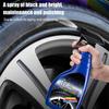 Tire Coating Spray Car Multipurpose Wheel Polish Wax 500ml Long-Lasting Wheel Shine Tire Cleaner Spray for Remove Stubborn