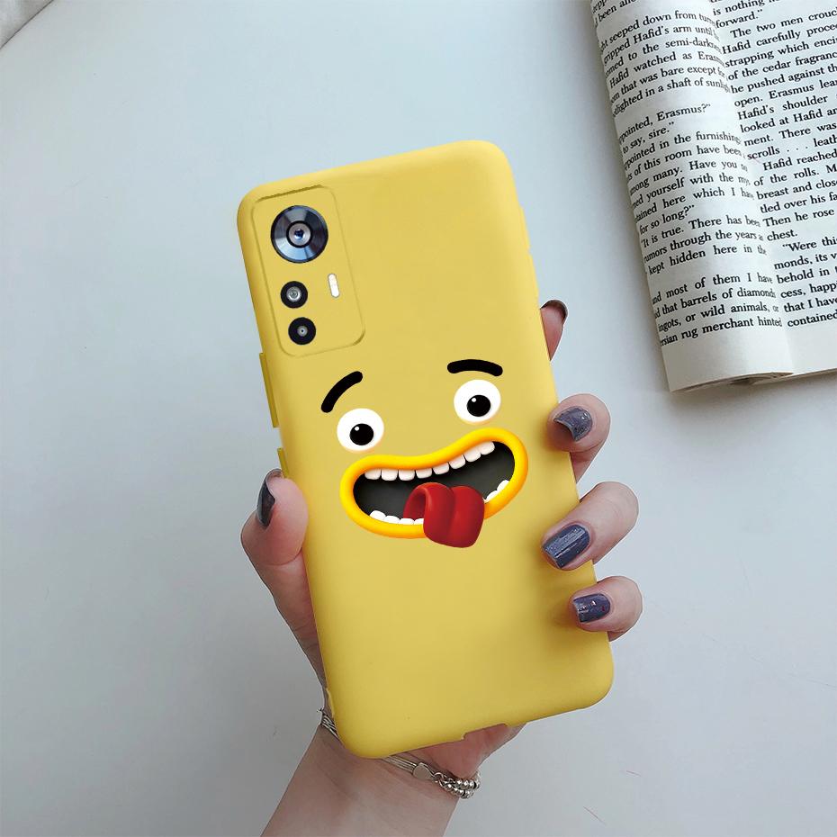 Чехол для Xiaomi 12T Мягкий силикон Милый кот Мультяшный Защитный чехол для Xiaomi 12T Pro 5G Чехлы для телефона Mi 12 T 12TPro 2022 Fundas