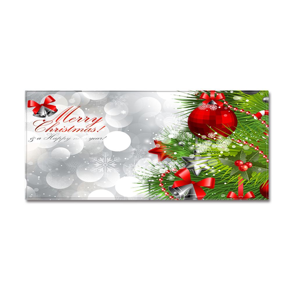 Christmas Porch Entrance Mat Kitchen Absorbent Strip Bathroom Non-Slip Mat Bedroom Living Room Carpet Floor Mat