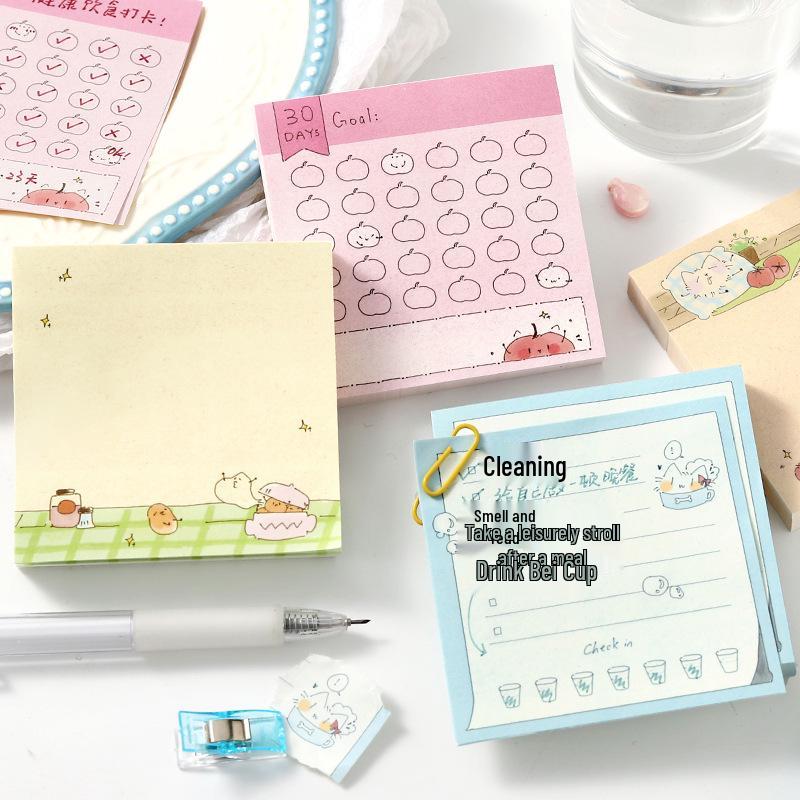 Little Wuri Cute Tea Bag Sticky Notes - Functional Bullet Journal Paper