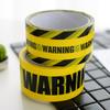 1 Roll Yellow Seat Belt Warning Tape Danger/Hazardous Area/Halloween Party/Party Decoration Building Tape
