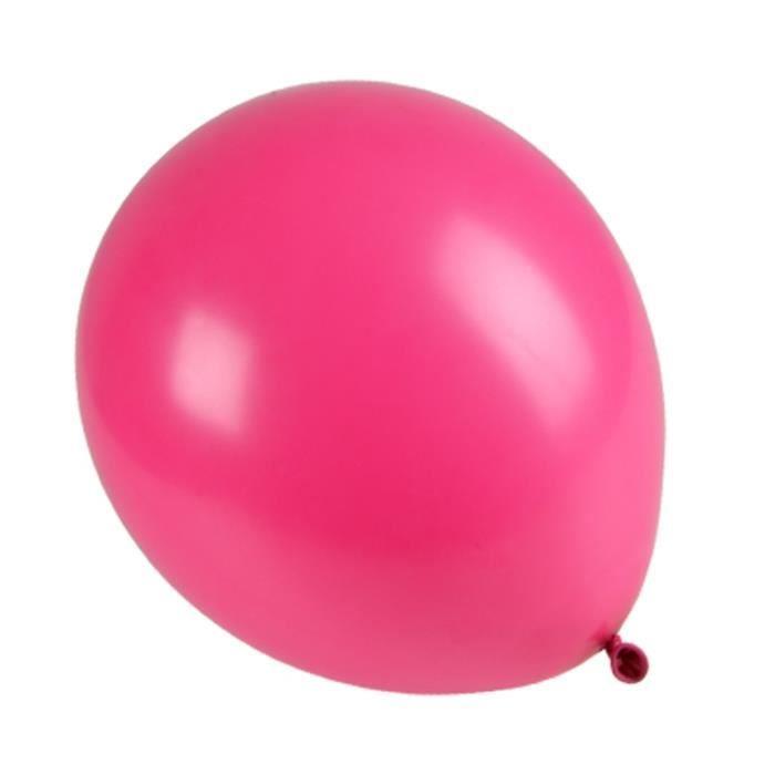 Ballon Gonflable - Set De 10 - Rose - 30 Cm - Latex De Caoutchouc - Décoration De Fête