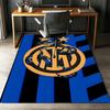Inter Milan Printed Carpet,Rug,for Office Chair Living Room Bedroom Kitchen Room Decor Gifts.