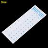 Keyboard Protector PVC Self-adhesive Transparent Russian Letters Keyboard Stickers Cover Sticker