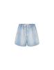 MOSCHINO Jeans Vintage Logo Light Soft Denim Shorts