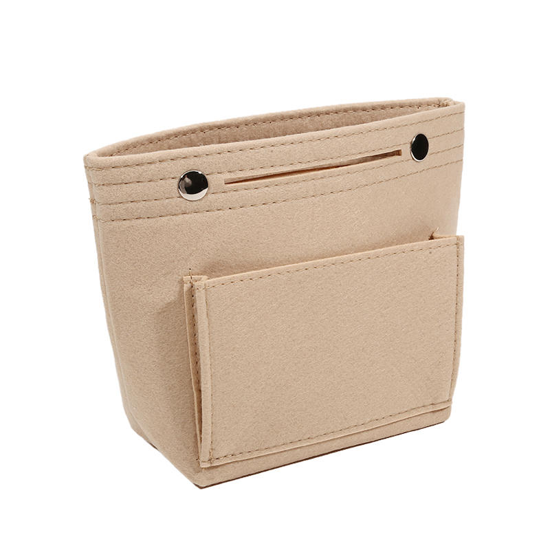 Маленький креативный фетровый органайзер для кошелька, вставка, косметичка, многофункциональный дорожный органайзер для сумки-тоут, карман для женщин