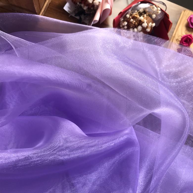 Пряжа «Яркий кристалл» Матовая Водная сетка Высококачественная Свадебная ткань Хрустящая Органза Дизайнерская ткань DIY Сцена Свадебное украшение