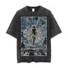 Ghost In The Shell Anime Tshirt Vintage Washed Y2k Aesthetic Unisex Oversized Short Sleeve Summer Cotton Retro Streetwear Hot