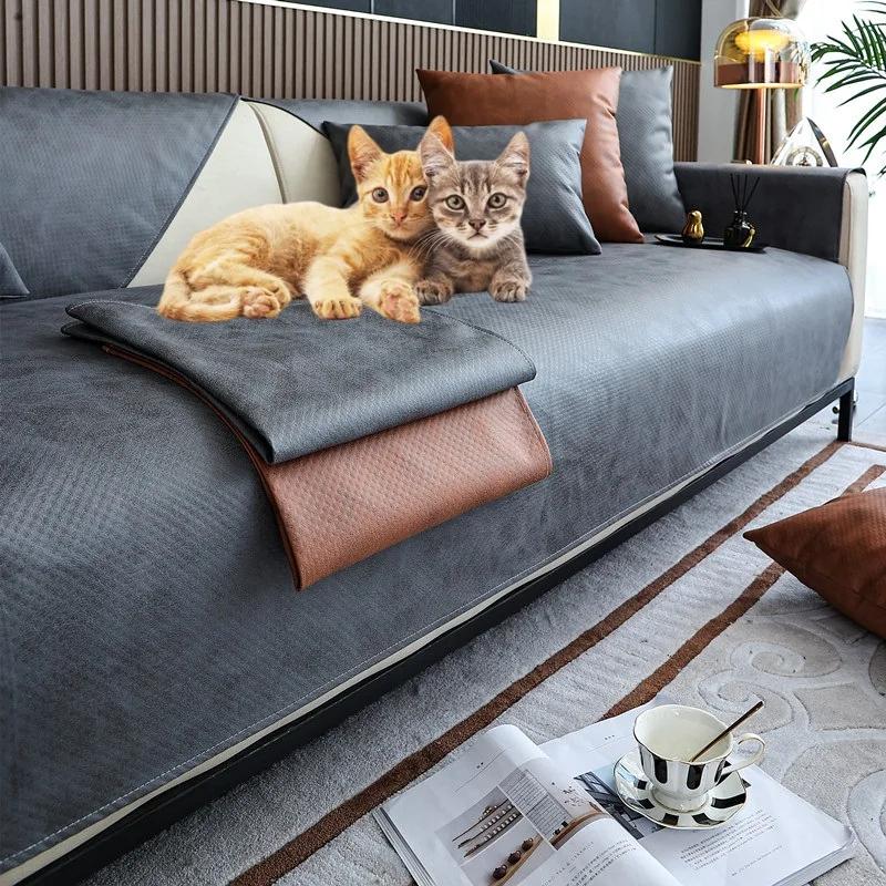 Waterproof Sofa Cover Pet Dog Cat Kids Mat Urine Pad Protector Non-Slip Couch Slipcovers Universal Sofa Covers for Living Room