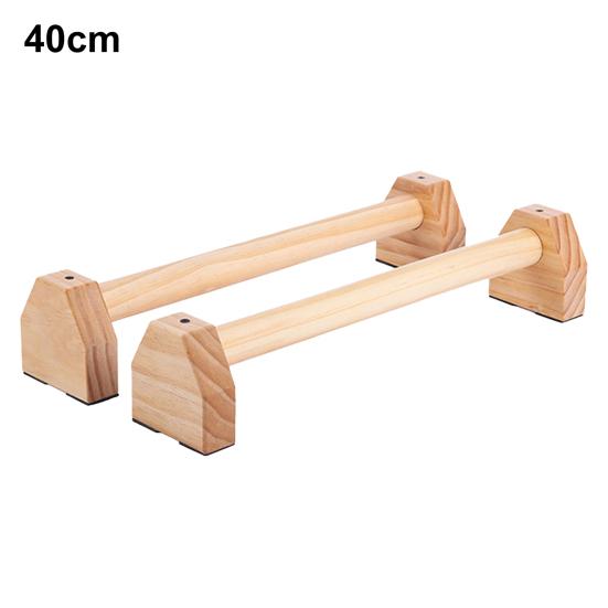 1 пара устойчивых брусьев для отжиманий, противотрещинный брус из сосны, шестигранный дизайн, параллеты