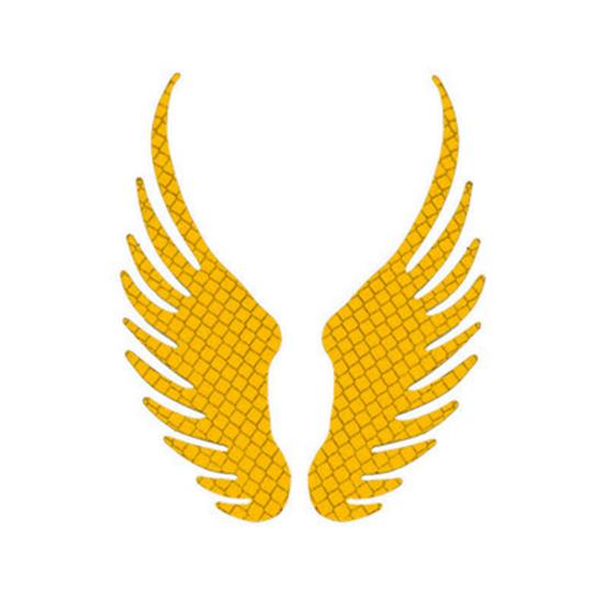 Наклейка на кузов автомобиля, практичная, высокая яркость, яркий цвет, крыло ангела, авто наклейка, автомобильные аксессуары