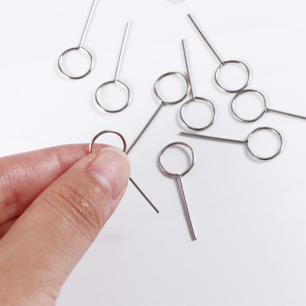 Phone Key Tool Mobile Phone Smartphone Card Needle Sim Card Tray Ejector Eject Pin Removal Card Pin