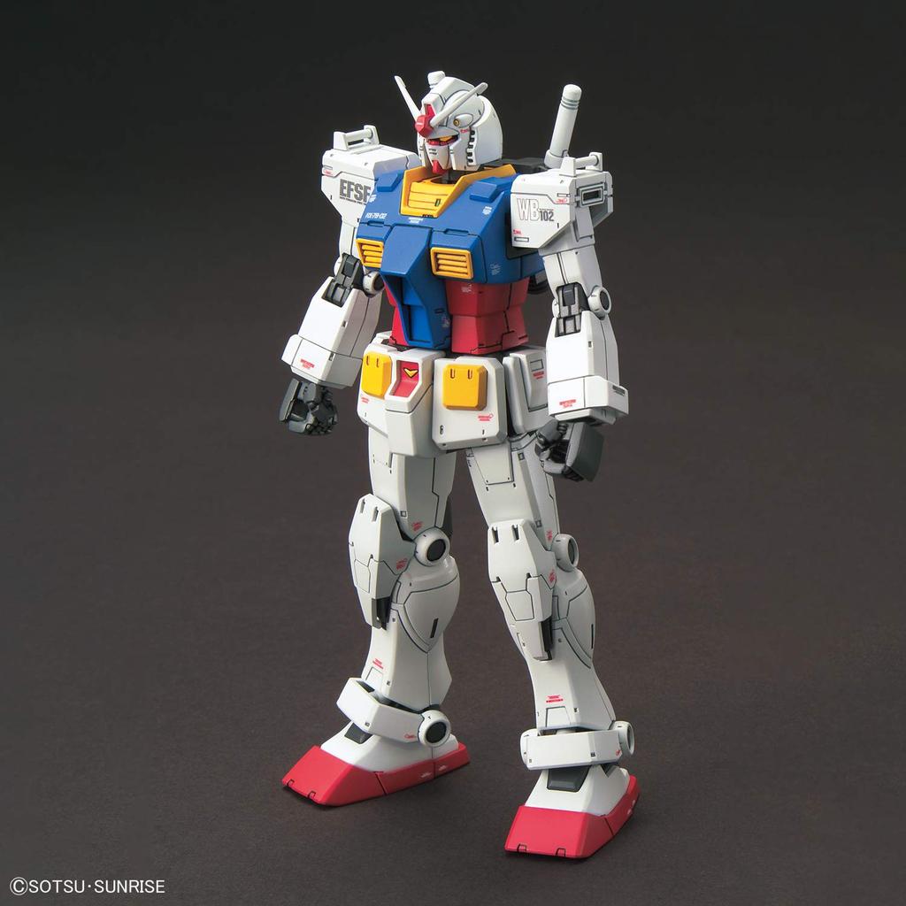 HG Mobile Suit Gundam THE ORIGIN Gundam scale plastic model RX-78-02 1/144 pre-colored