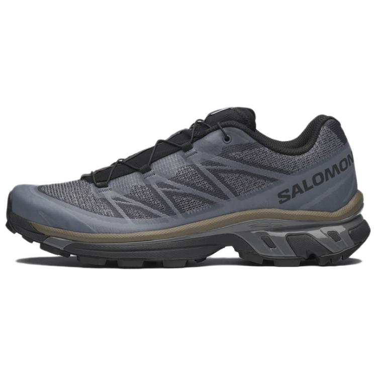 SALOMON XT-6 Shadow Удобные Универсальные Прочные Дышащие Поддержка Низкий Верх Уличные Функциональные Кроссовки Обувь Унисекс Синий Серый 478739