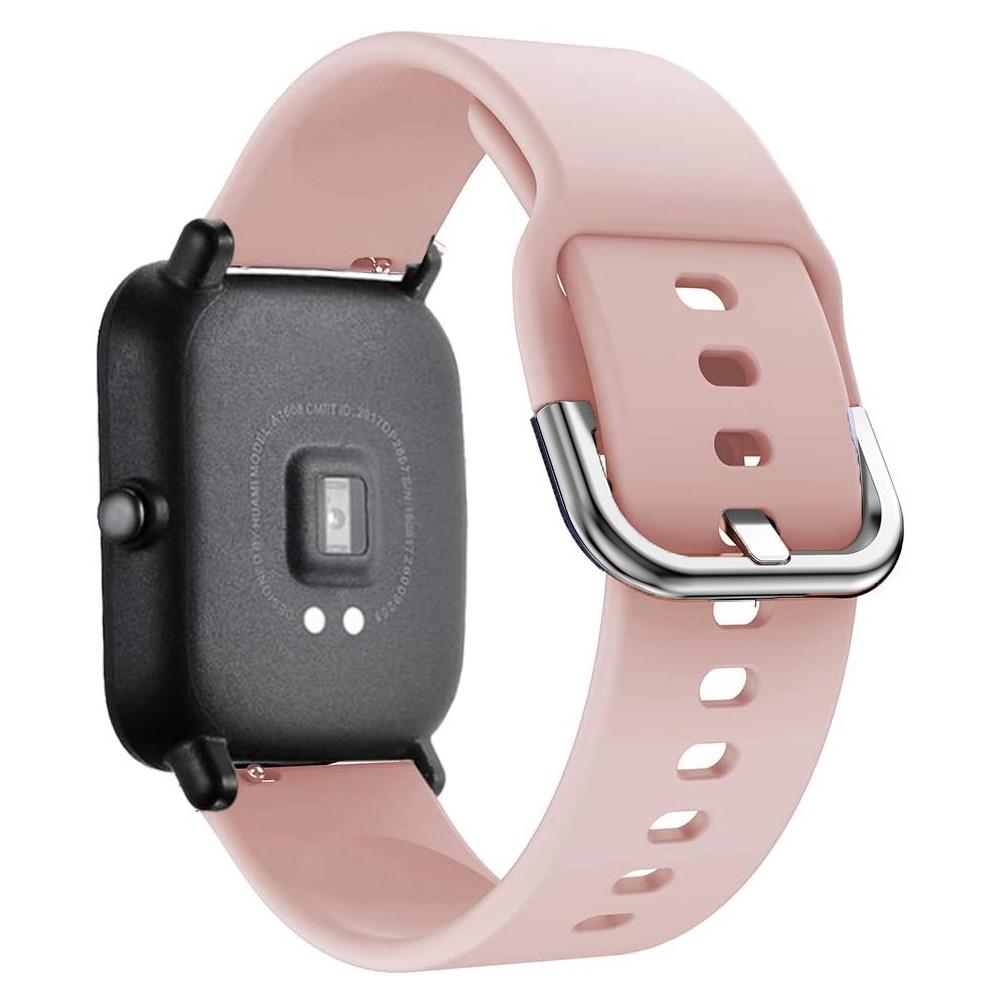 20 мм 22 мм ремешки для часов для Amazfit GTS/2/2e/4/3/GTS2 Mini/GTR 4/47 мм/GTR2/2e/3 спортивный силиконовый браслет Amazfit bip 6 5 3 U band
