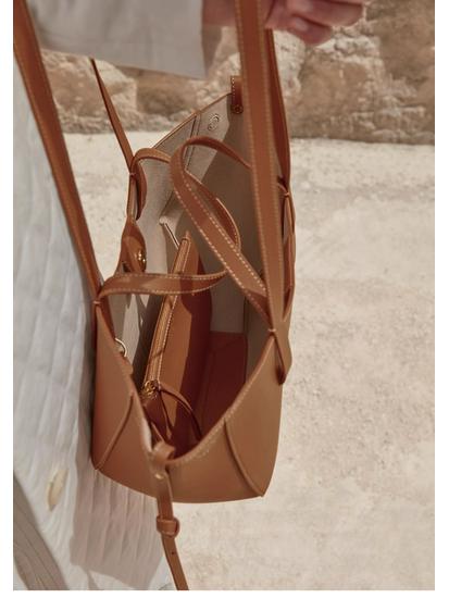 Polene Bolingne Cyme Тоут: Большая и маленькая модная сумка-тоут для женщин