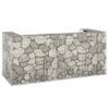Day and Night - Day and Night Gabion Wall for Galvanized Garbage Container 254x100x110 Cm