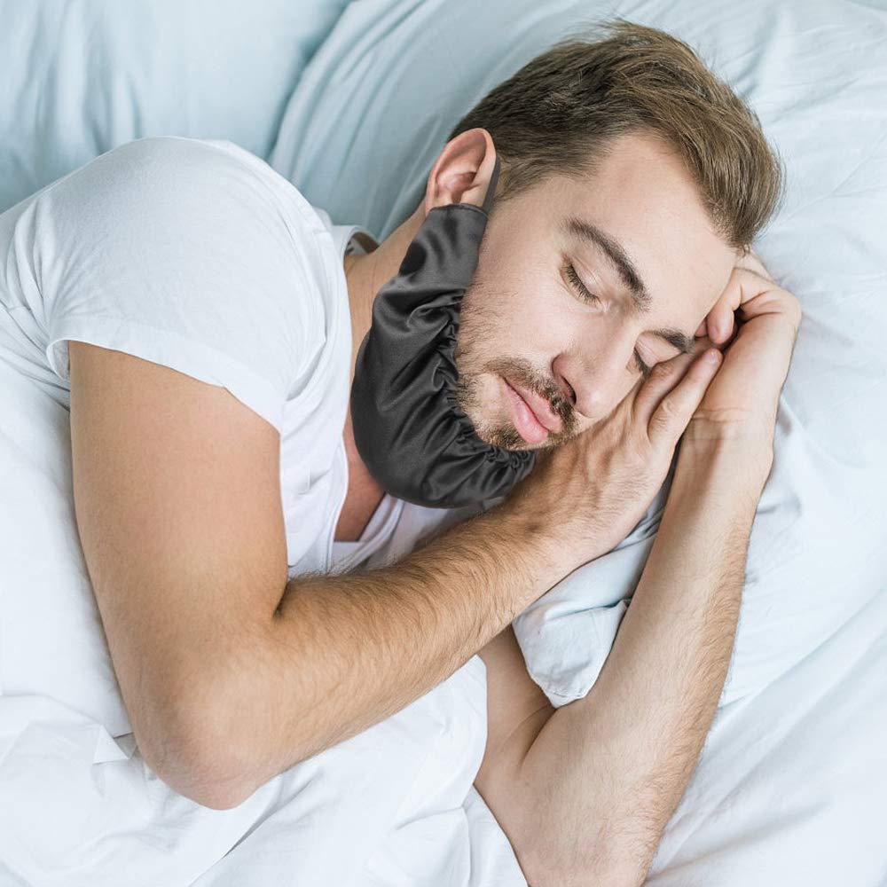 1/3 шт. Шелковая шапочка для лица, регулируемая бандана для бороды