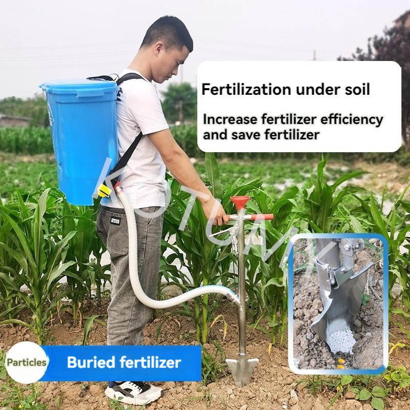 Гранулированный аппликатор удобрений Устройство для подкормки сельскохозяйственных удобрений Машина для внесения удобрений Пистолет для внесения удобрений для плодовых деревьев Лопата