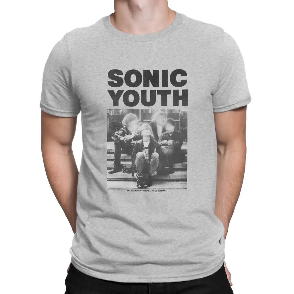The American Rock Band Of The 1980s Hip Hop TShirt Sonic Youth Leisure T Shirt Hot Sale T-shirt For Unisex Women