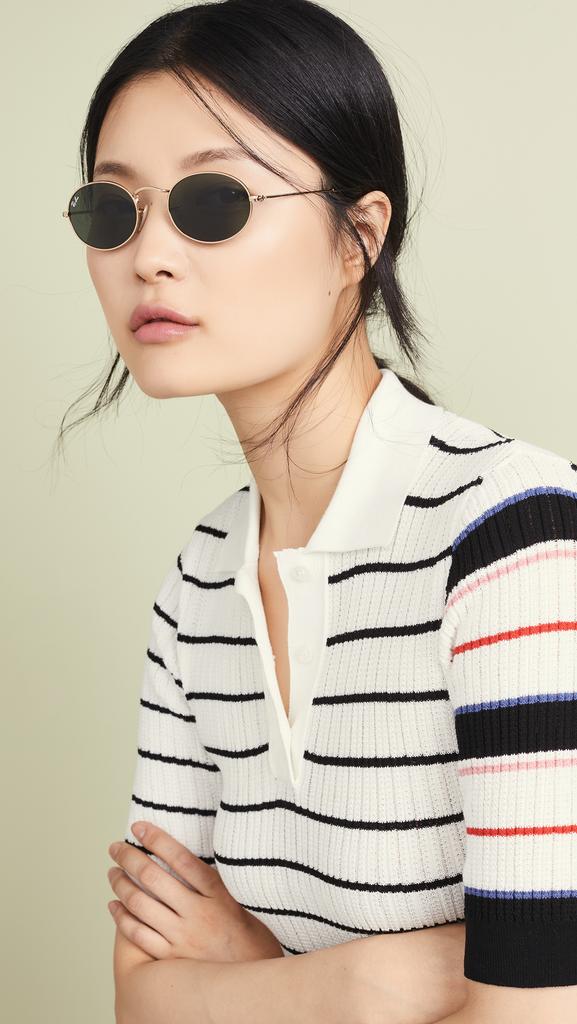 Солнцезащитные очки 0RB3547 ЗЕЛЕНЫЕ 51 ОВАЛЬНЫЕ [Ray-Ban] 001/31 (зеленый) Г-15