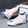 White Kids Football Boots TG/FG Soccer Field Shoes Teen-agers Sport Sneaker Training Male Outdoor 2025 Futsal for Kids