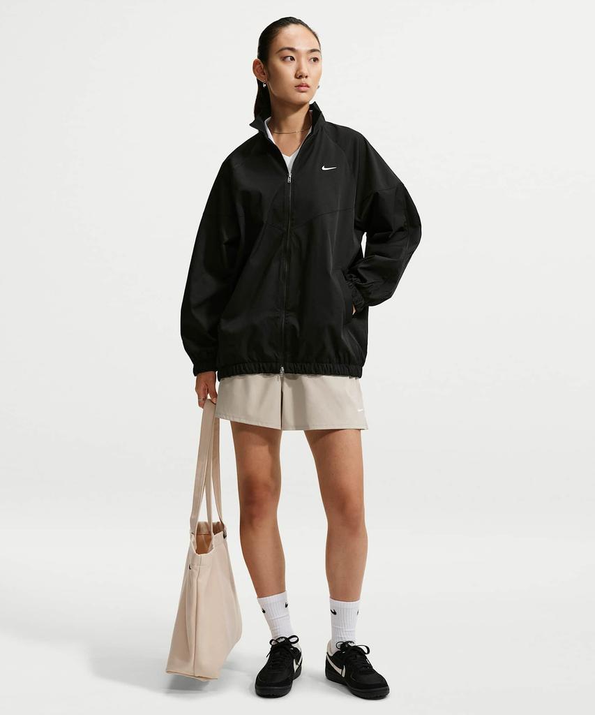 Nike Sportswear Oversized Track Jacket W - Black:White / Iq3165-010